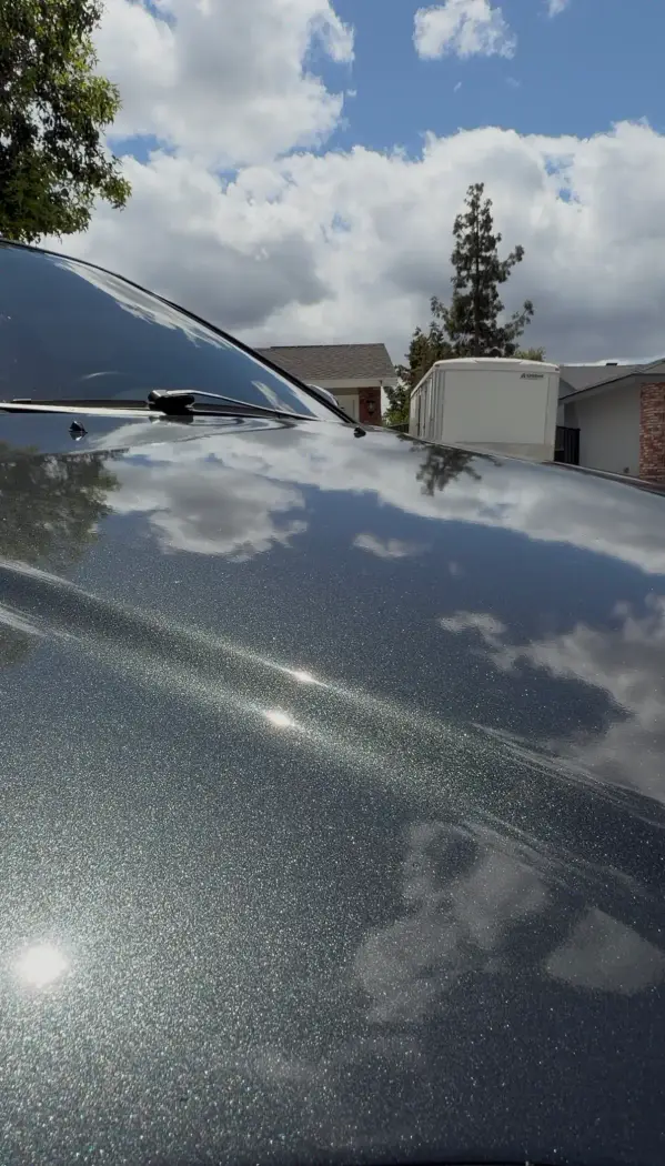 Vehicle paint after correction