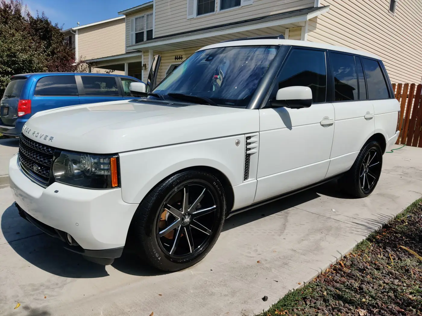 Range Rover after