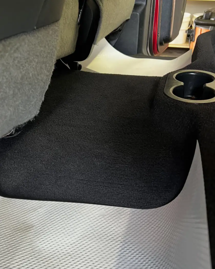 Car interior after deep cleaning, example 3, MC Auto Detailing Lincoln NE