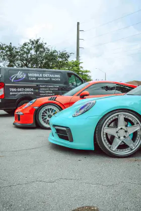 Ale's Mobile Detailing portfolio of luxury car detailing work in South Florida